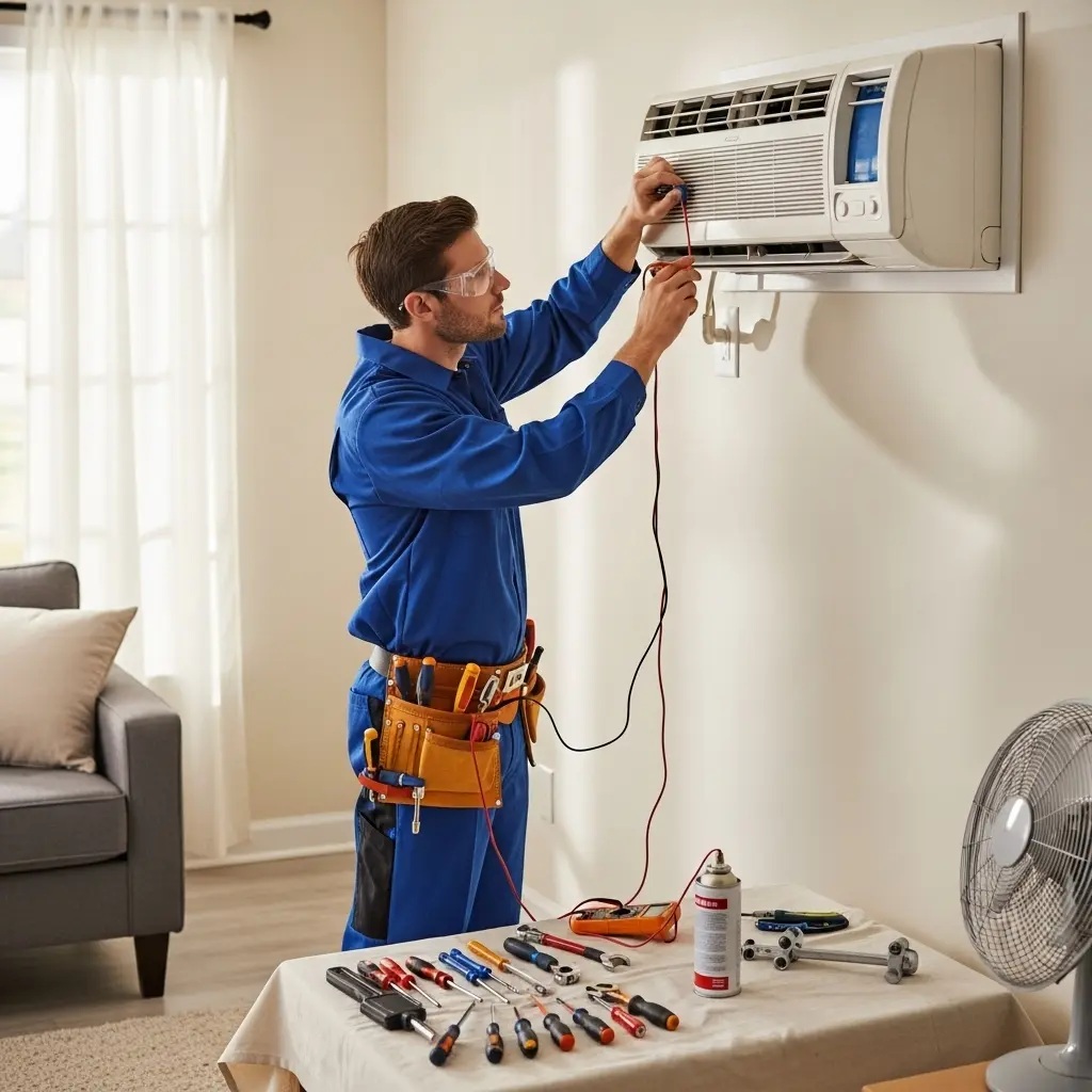 Kemalpaşa Eminçelik Eminçelik klima gaz dolumu ve bakım – Enerji verimliliği artırıldı. - Teknik servis örneği